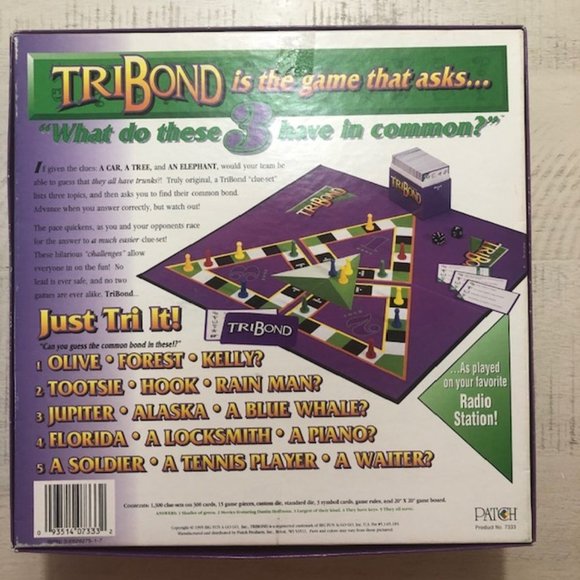 Vintage 1995 Tribond by Patch #7333 - Picture 5 of 10